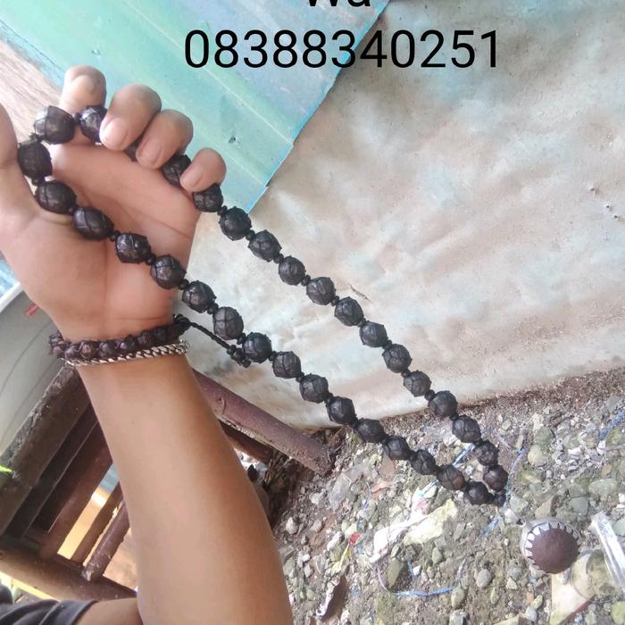 kalung tasbih munta besi daging