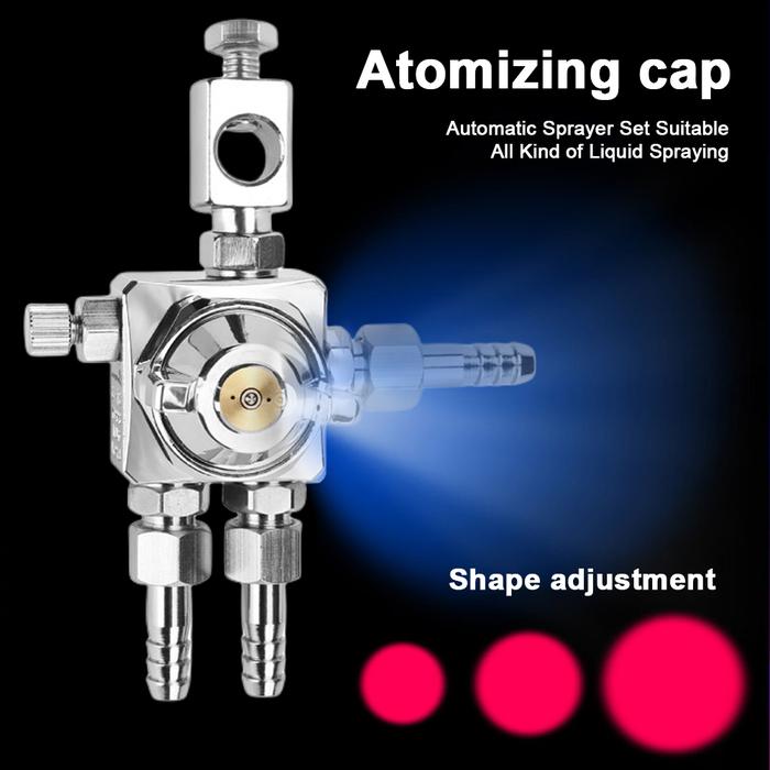 Mini Automatic Spray Gun High Atomization Pneumatic Spraying Machine
