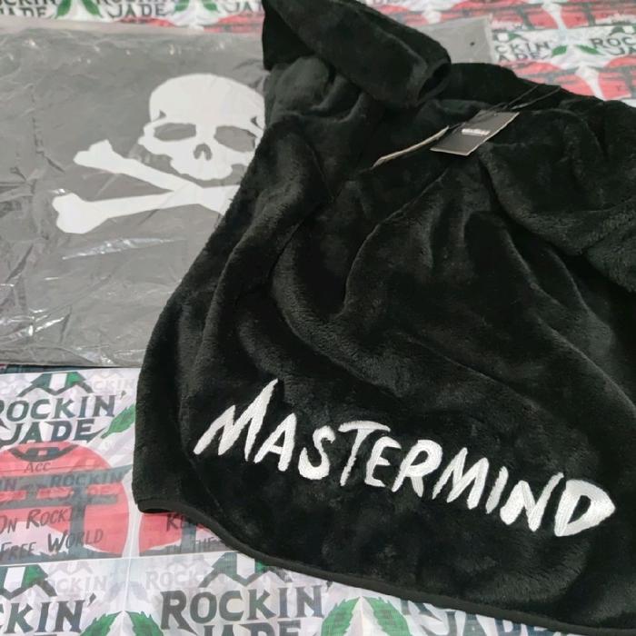 Jaket CN Crew Neck Master Mind Japan MMJ Full Set BNWT Hitam Black Tebal