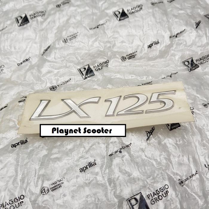 Sticker Stiker Emblem Vespa LX 125 LX125 OSEAN