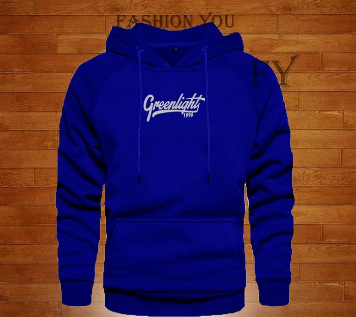 Baju Sweater Hoodie Distro Greenlight 1996 Text Silver Quality Premium Hoodie Pria Wanita Distro Fy 