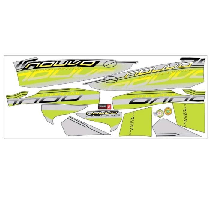striping stiker nouvo lele motif limited edition [NTS]
