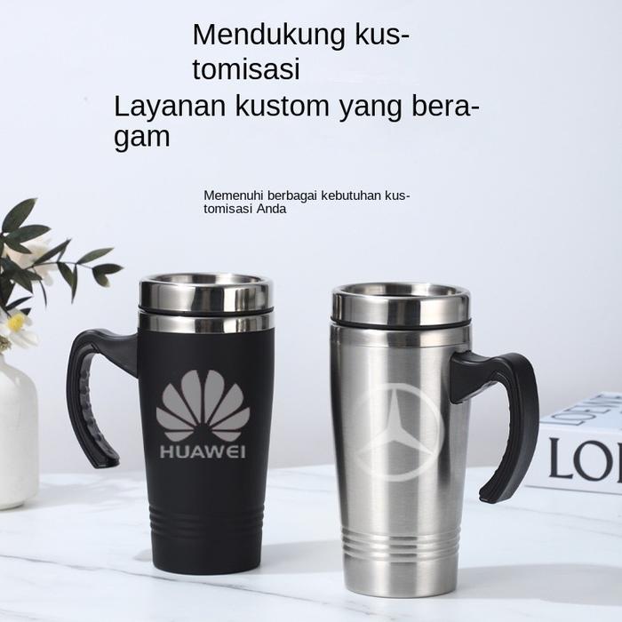 GELAS TINGGI TERMOS STAINLESS 500ML /MUG TERJMOS TINGGI / MUG TERMOS STAINLESSS