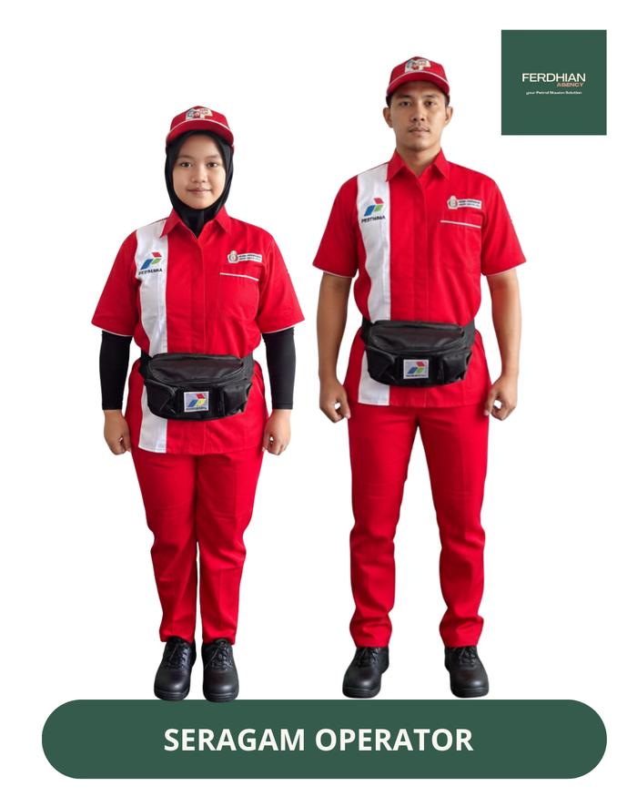 BAJU SERAGAM OPERATOR SPBU PERTAMINA - OPERATOR BERKUALITAS