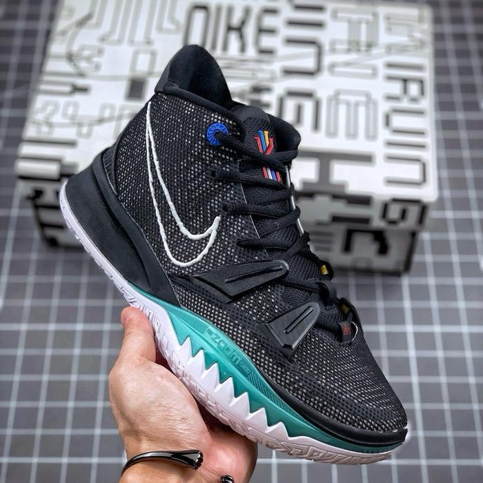 Sepatu Kyrie 7 Brooklyn Black Teal