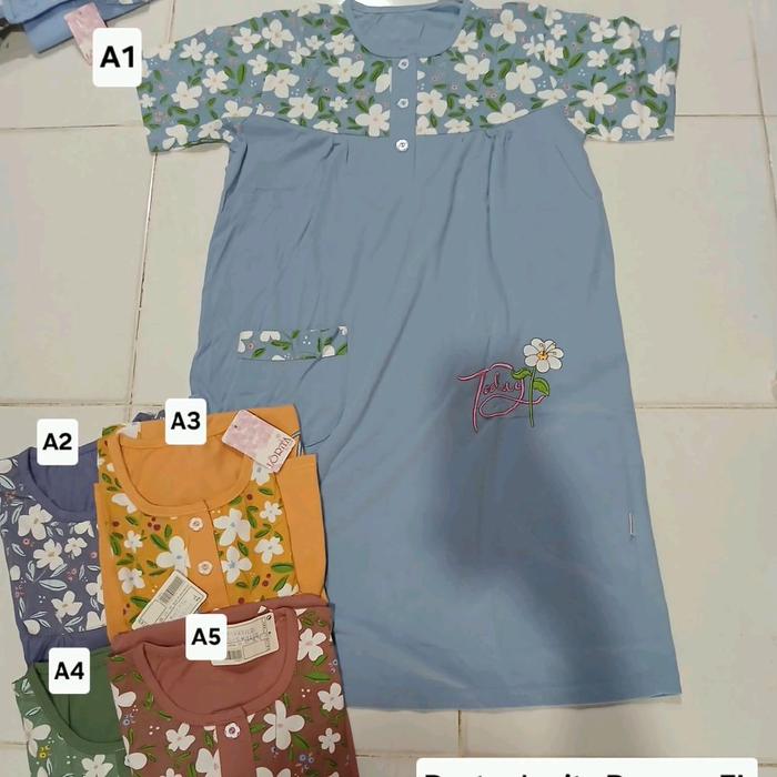 Daster Kaos Dewasa Lorita Lengan Pendek
