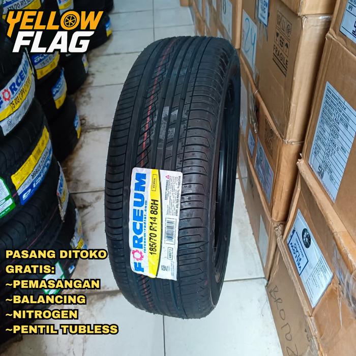BAN MOBIL PENUMPANG RING 14 FORCEUM ECOSA untuk AVANZA. XENIA, KIJANG SUPER 185 70 R14