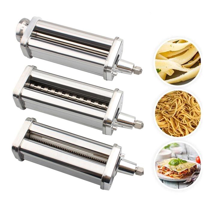 Pasta Maker Stainless Steel Pasta Spaghetti Roller Stand Type Mixer