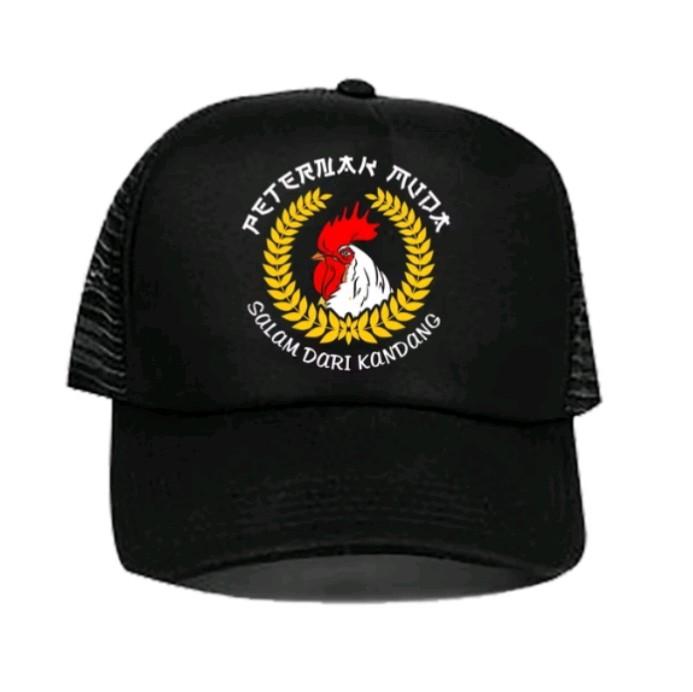 TOPI TRUCKER JARING / TOPI PETERNAK MUDA SALAM DARI KANDANG
