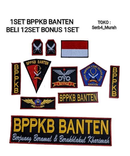 BPPKB BANTEN 1SET bed/atribut jaket,kemeja,jaket,baju