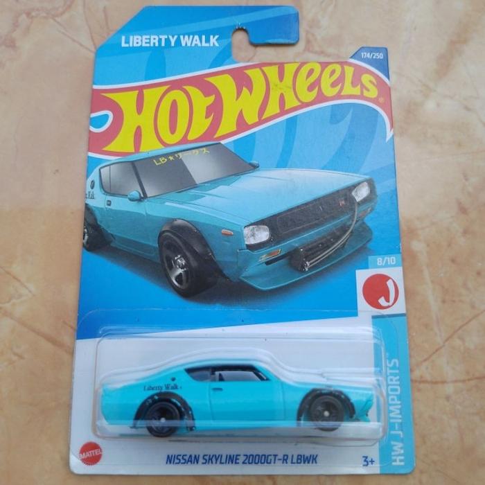 Hot Wheels NISSAN SKYLINE 2000 GTR LBWK