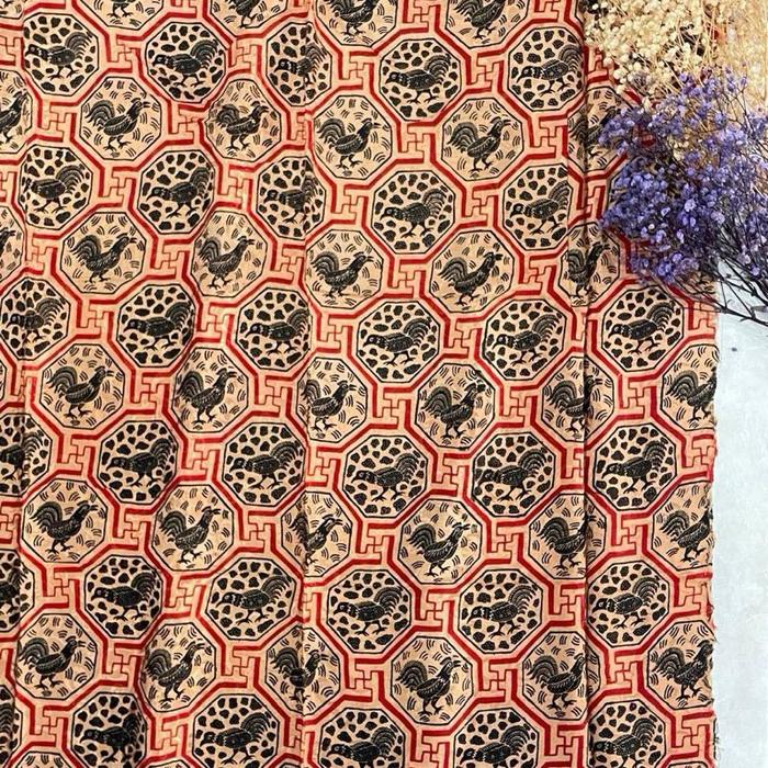 Kain batik bahan babyfly / flying baby motif angkin ayam