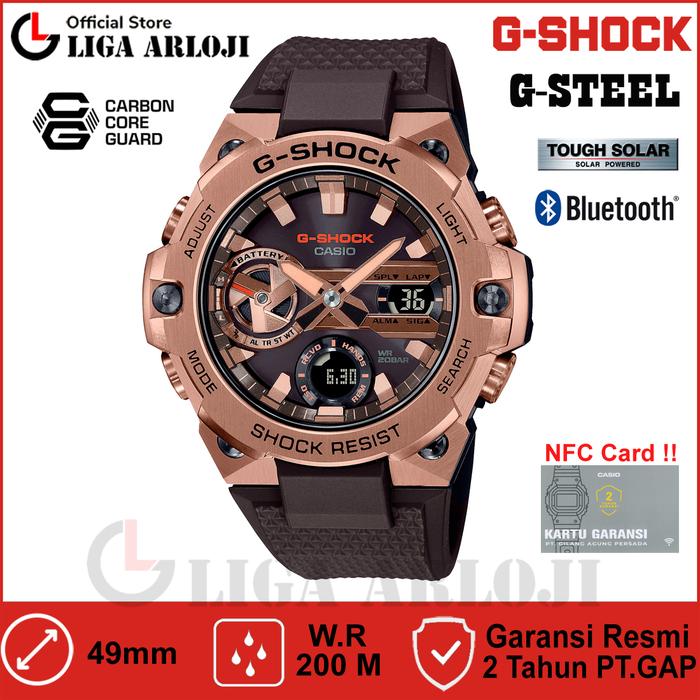 Casio G-SHOCK GST-B400MV-5ADR Jam Tangan Pria G-STEEL GSHOCK GSTB400MV GST-B400MV-5A GST B400MV 5ADR
