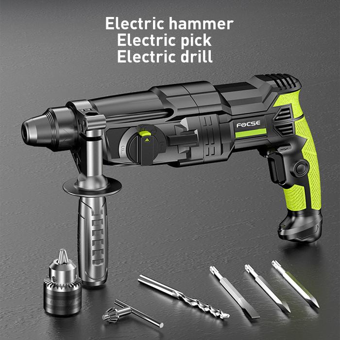 Multifunctional Rotary Hammer With Accessories Electric Demolition