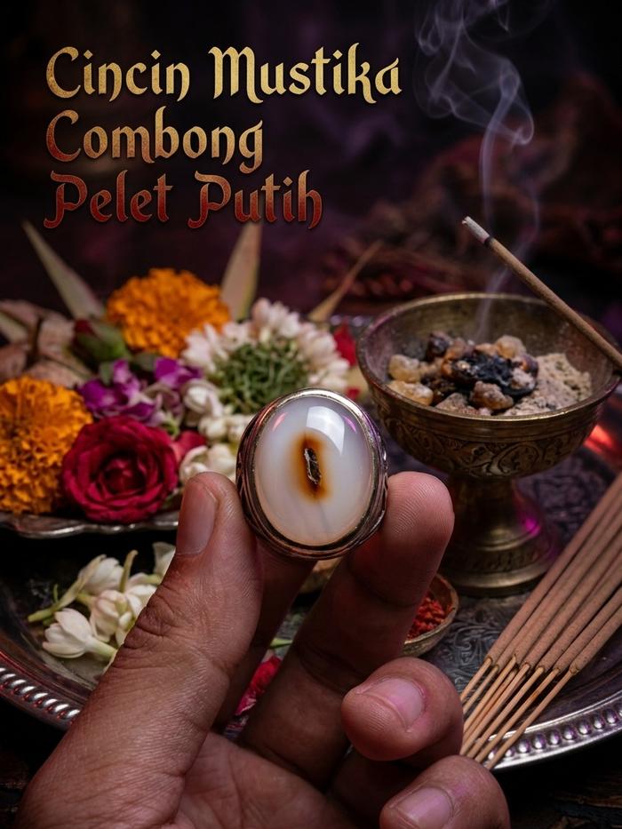 CINCIN MUSTIKA COMBONG PELET PUTIH