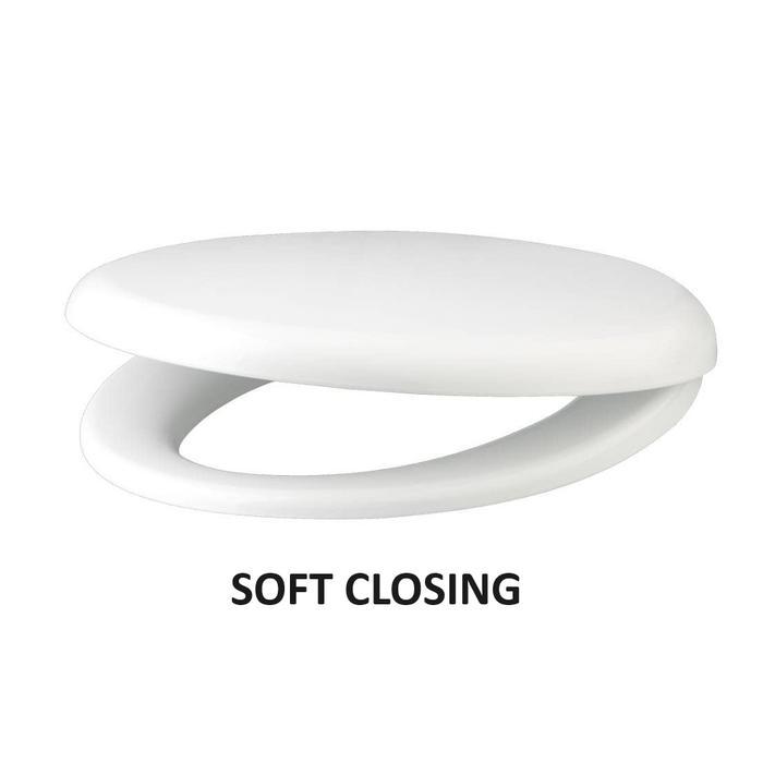 Tutup Kloset TOTO TC505S - Tutup Closet Putih Berkualitas Tinggi