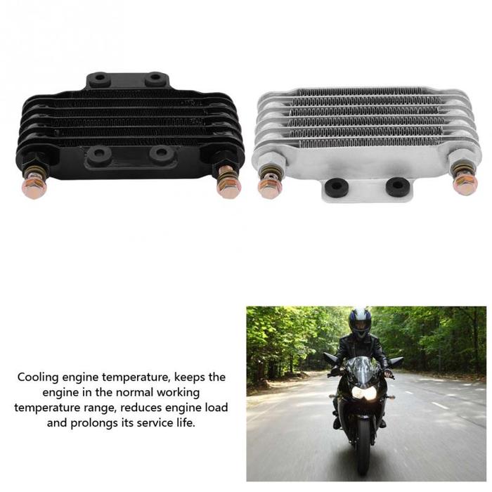 85ml Motorcycle Oil Cooler motor Accessories Oil Cooler Engine Oil