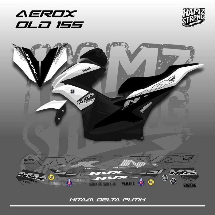 Striping Transparan Aerox Old Malaysia NVX Konsep OSEAN