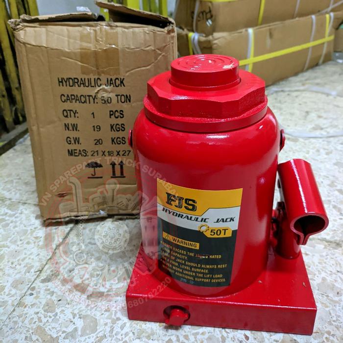 Hidraulic bottle Jack/Dongkrak 50 TON