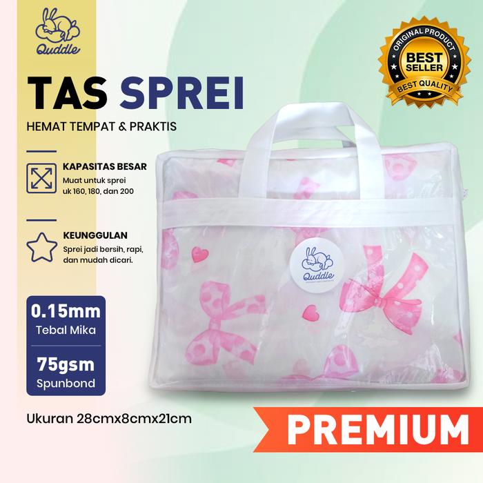 Tas Sprei mika Aesthetic storage Plastik