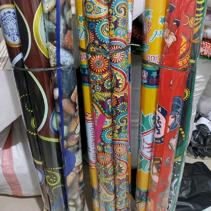 KARPET GAMBAR PLASTIK SPON  KRAKTER UK 120X200 CM/KARPET LANTAI/EVA