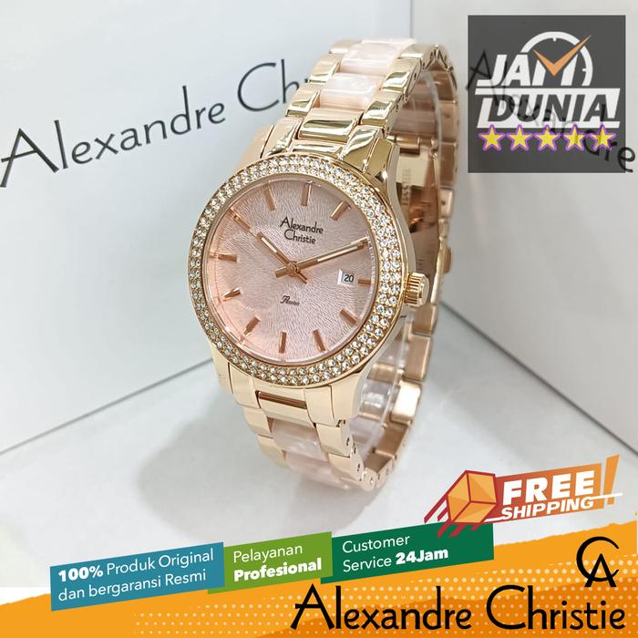 JAM TANGAN WANITA ALEXANDRE CHRISTIE PASSION ORIGINAL 2463 AC 2463 AC2463 ACF2463 JAM AC 2643 PASSIO