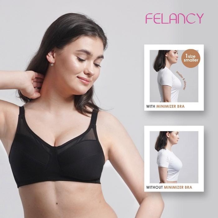 Felancy Bra Minimizer Wireless Cup C & D 072-1060
