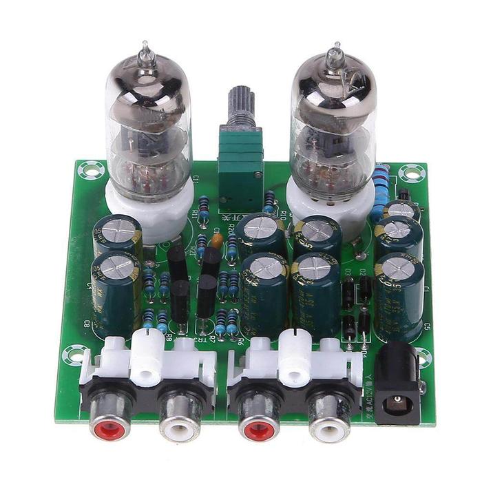 6J1 Hi Fi Stereo Elektronik Papan Tabung Preamplifier Selesai Preamp