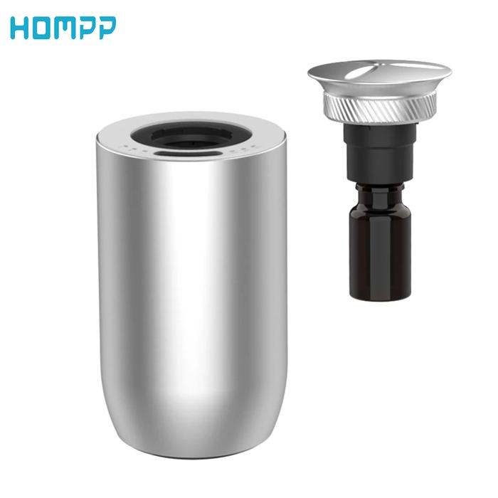 Waterless Diffuser Aroma USB Aluminum Scent Nebulizer Car Diffuser
