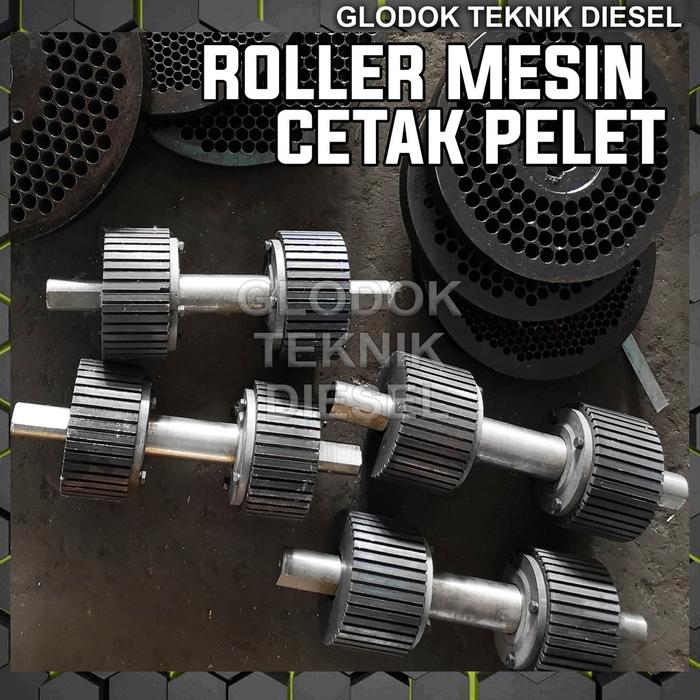 Roller Assy Mesin Cetak Pelet FKL 150 Sparepart Terbaik