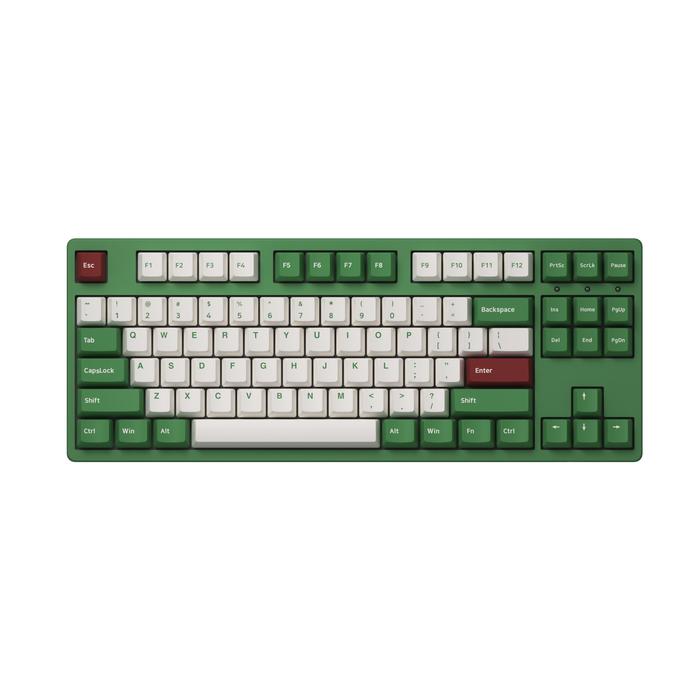 Akko 3087DS Matcha Red Bean Mechanical Gaming Keyboard Wired 87-Key