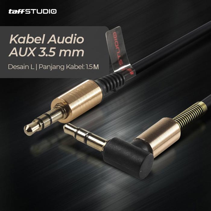 GrandMall - Kabel Audio AUX | Kabel AUX 3 5mm | Kabel Audio Spring