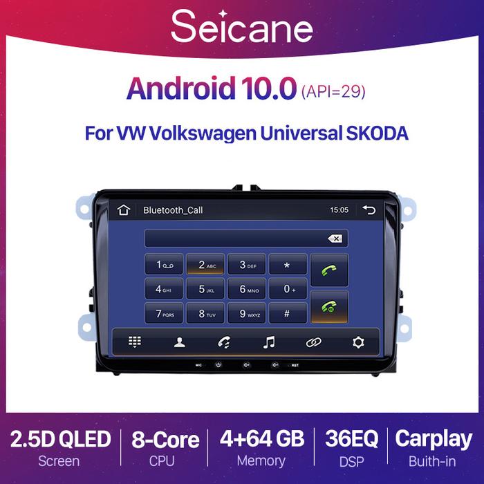 Seicane RAM 2GB ROM 32GB 9 inch Android 10.0 Car Radio GPS Multimedia