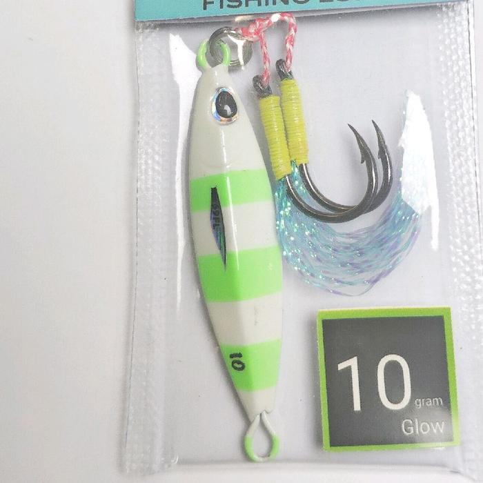 Mikro Jig 10 gram.  Metal jig 10 gram umpan pancing