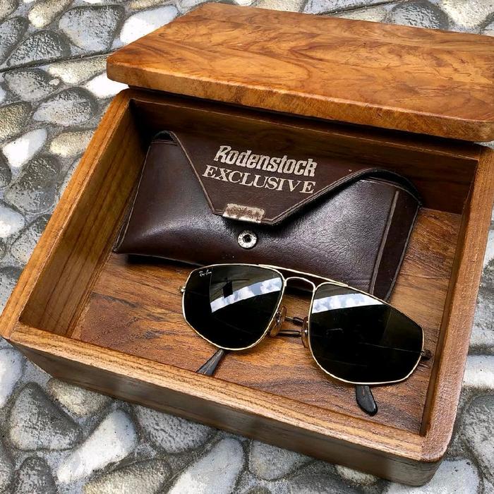 B&L Ray Ban USA Caravan Sunglasses RB3136