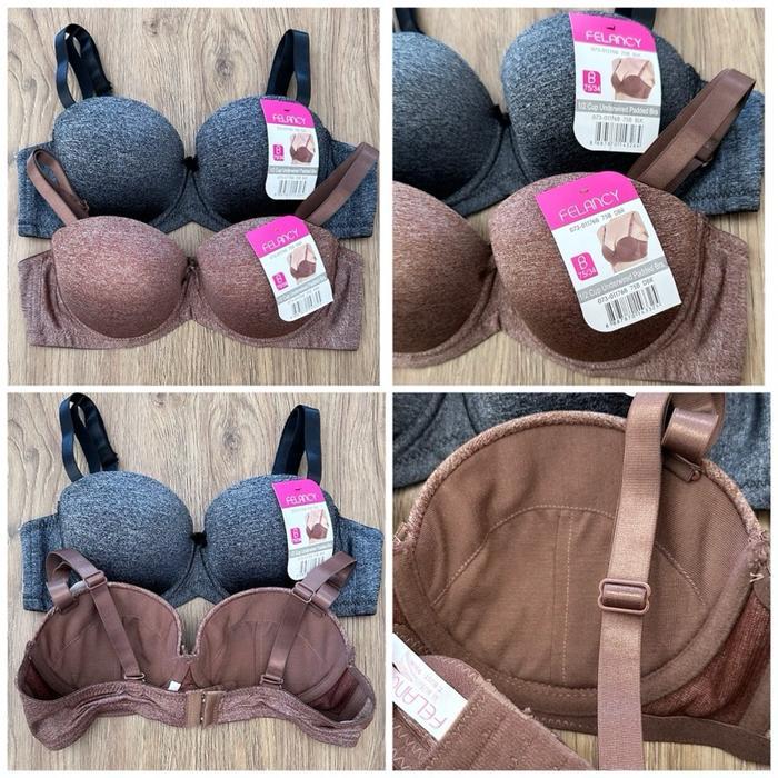PREMIUM Felancy bra berkawat half cup 073-01176B branded original sale
