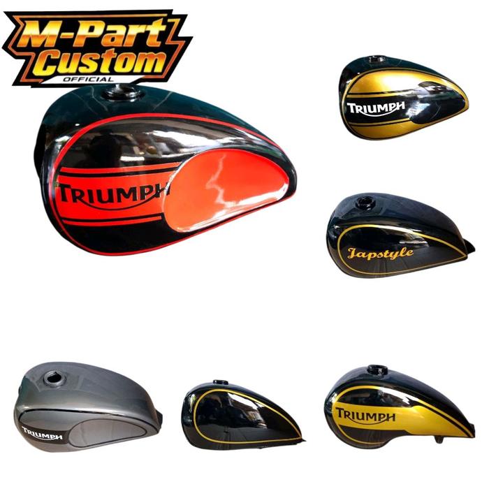 TANGKI MOTOR TANGKI BOBBER JAPSTYLE UNIVERSAL PNP TYGER THUNDER BYSON MEGAPRO SCORPIO