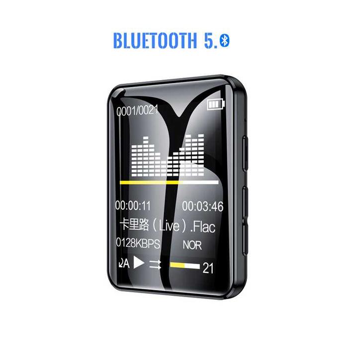 MP3 Digital Audio Player Walkman MP4 Bluetooth 5.0 1.77 Inch - MP3-A7