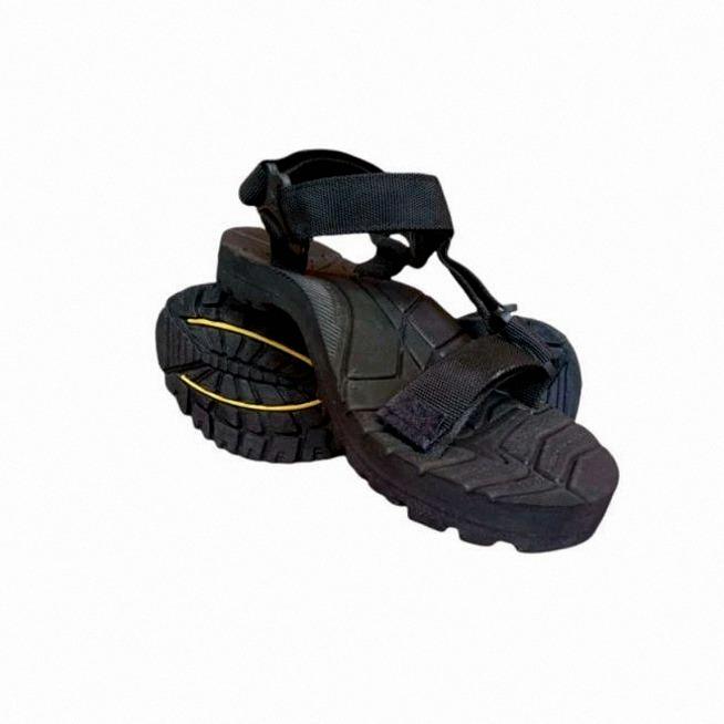 Sandal Gunung EIGER Jepit Hitam Pria Wanita Dewasa - Harga Murah, Kualitas Grade Ori - Tersedia di S