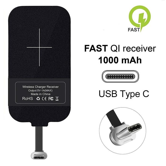 Type C Wireless Charging Receiver, Nillkin Magic Tag USB C Qi