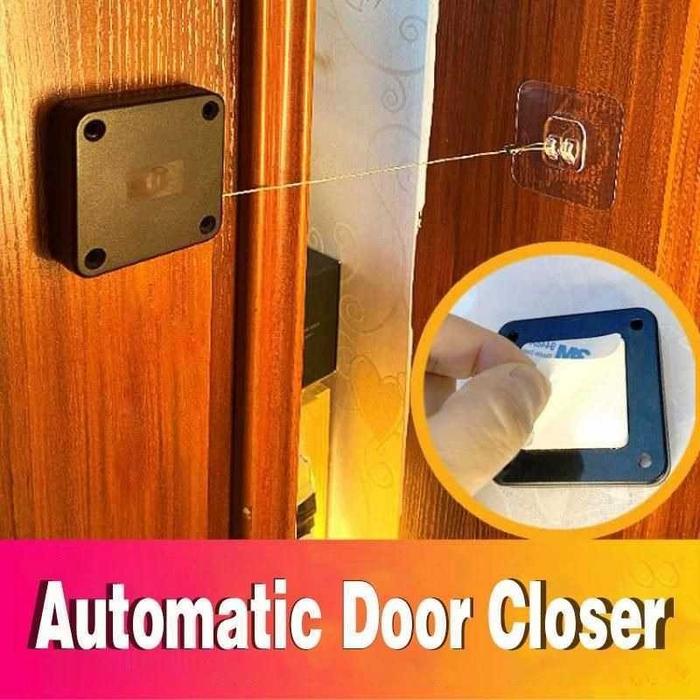 COD Tutup Pintu Otomatis Automatic Door Closer Sensor Tempel