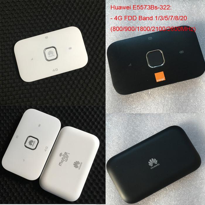 huawei  e5573Bs-322 4G FDD800/900/1800/2100/2600Mhz wirlelss WIFI
