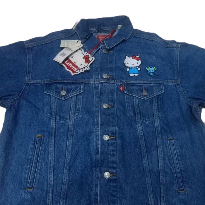 jaket Levi's Wanita edisi Hello Kitty , Levi's x Hello Kitty
