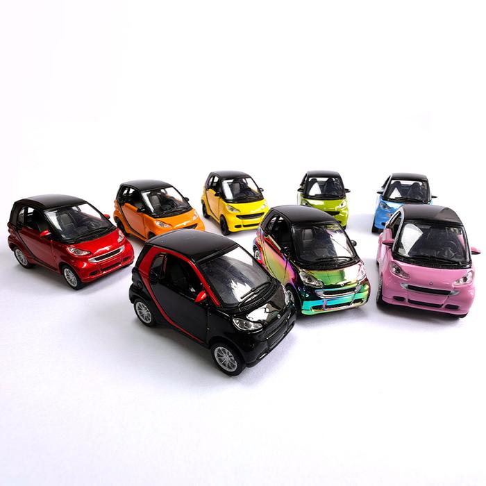 XCARTOYS Blind Box 1/64 Mercedes SMART Car Alloy Toys Motor Vehicle Diecast Metal Model Kids Xmas Gi
