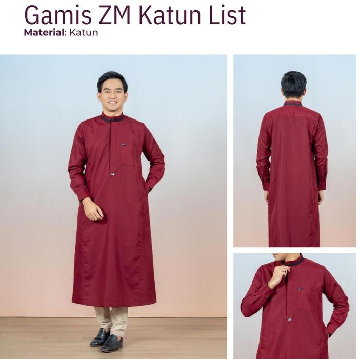 elzatta zatta men gamis pria gamis zm katun list Muslim Jubah