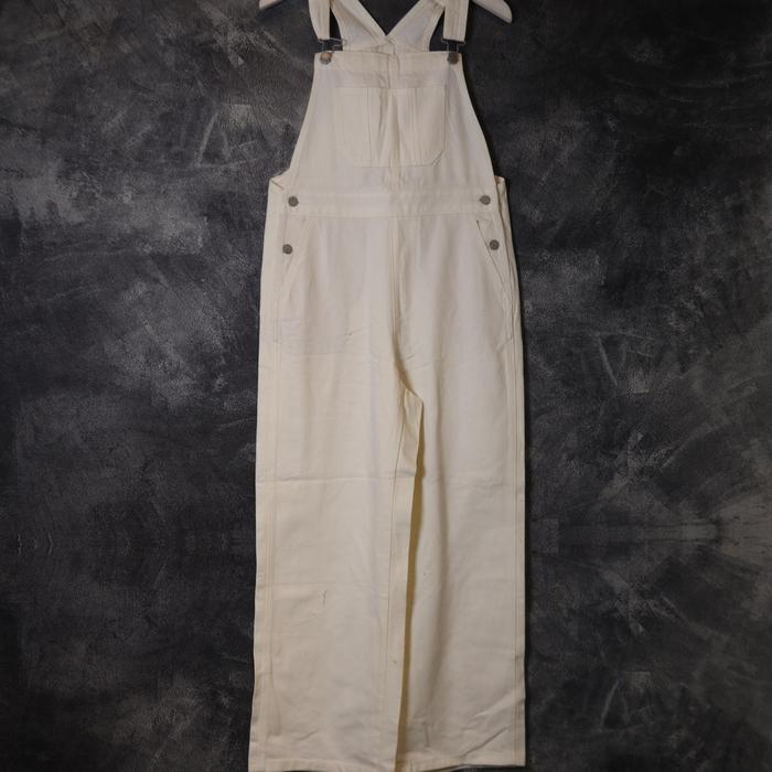 OVERALL GU BY UNIQLO JEANS DENIM PANTS JUMPSUIT CELANA PANJANG OV95 SIZE M 30 31 32