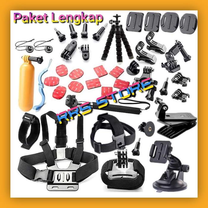 TaffSTUDIO Aksesoris Kamera Aksi Full Set GoPro Xiaomi Yi - GS41 Body Chest Strap Mounting + Holder 