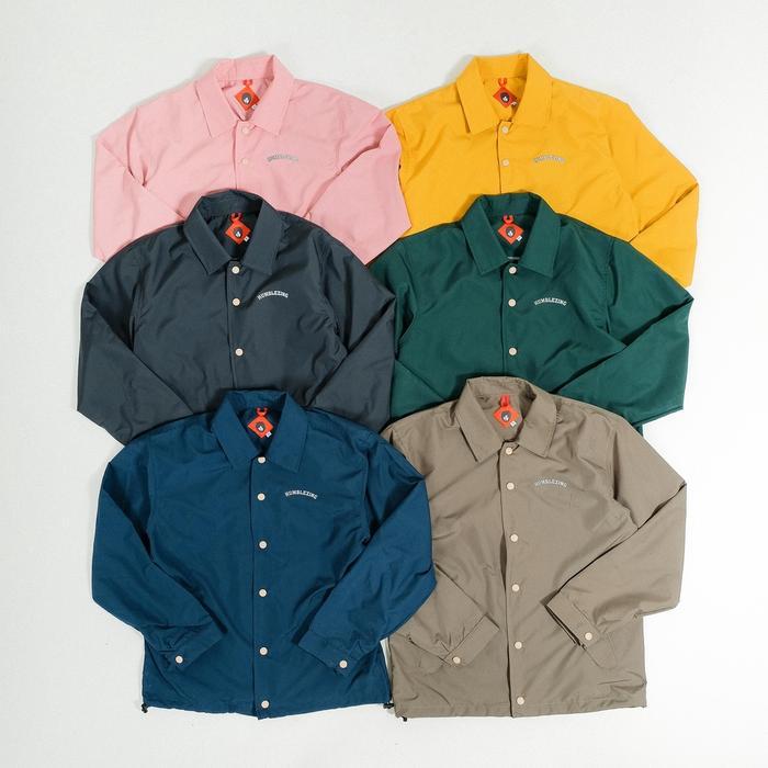 Humblezing Jacket Coach Beam Fit Zipper Baseball Jaket
