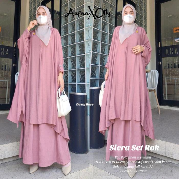 SIERA SET ROK BY AUFAA HIJAB