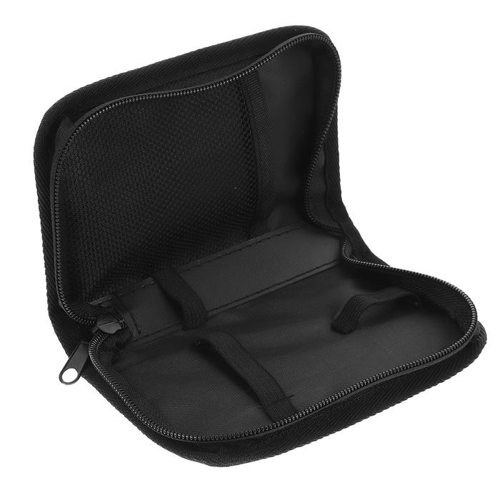 Black Glucose Meter Organizing Cord Supplies Compact Case Blood Storage Cord Sponge Glucose Monitor